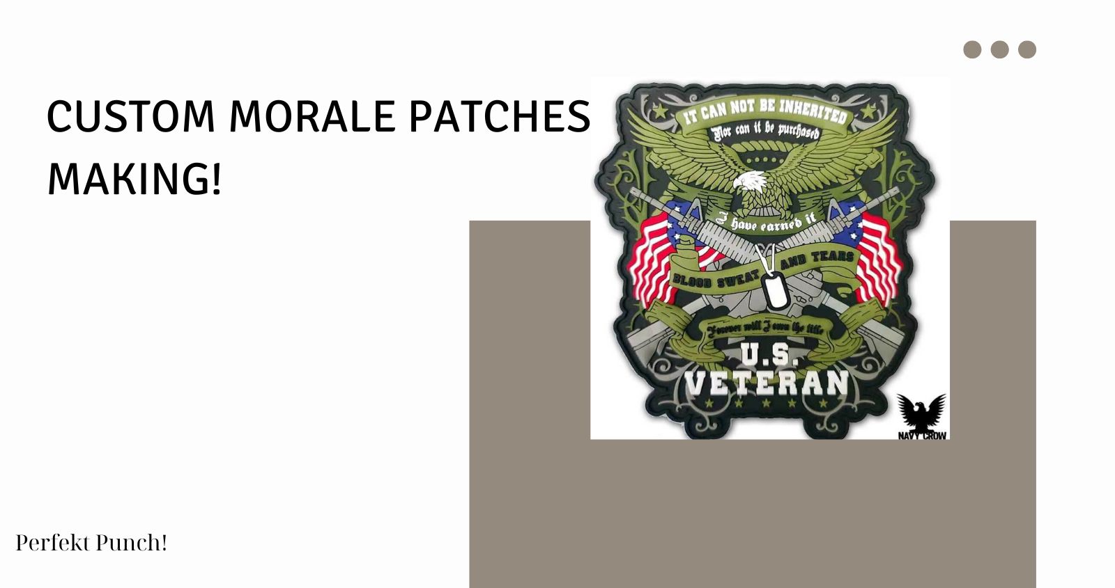 custom morale patches making